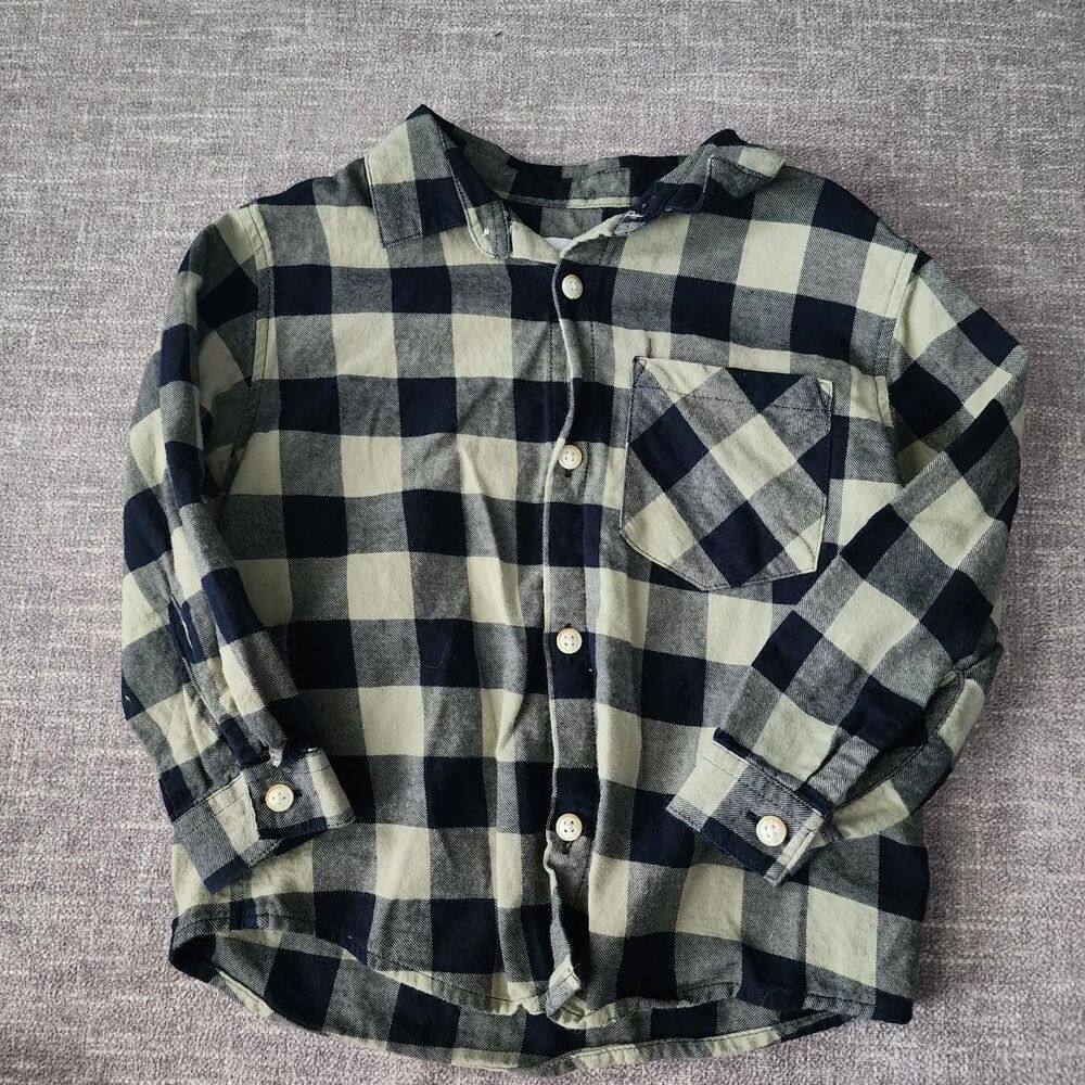Zara Grey and Navy Shirt